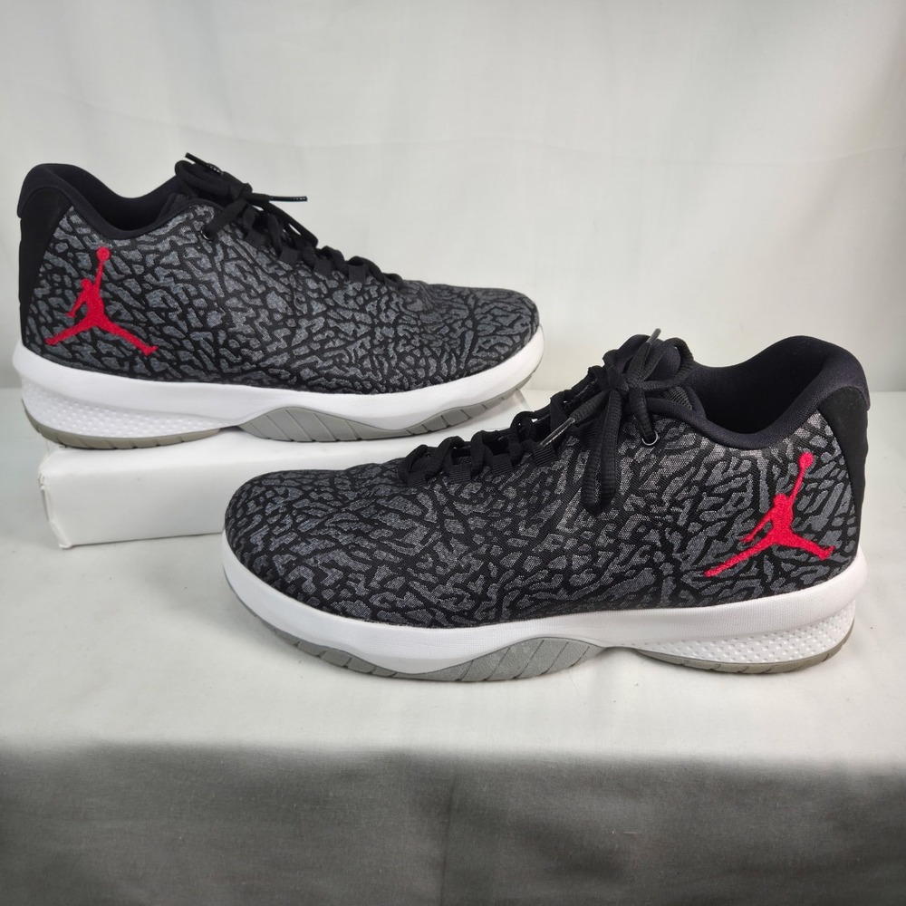 Air Jordan B.Fly Elephant Print Wolf Grey Shoes Sneakers Men's Size 11.5